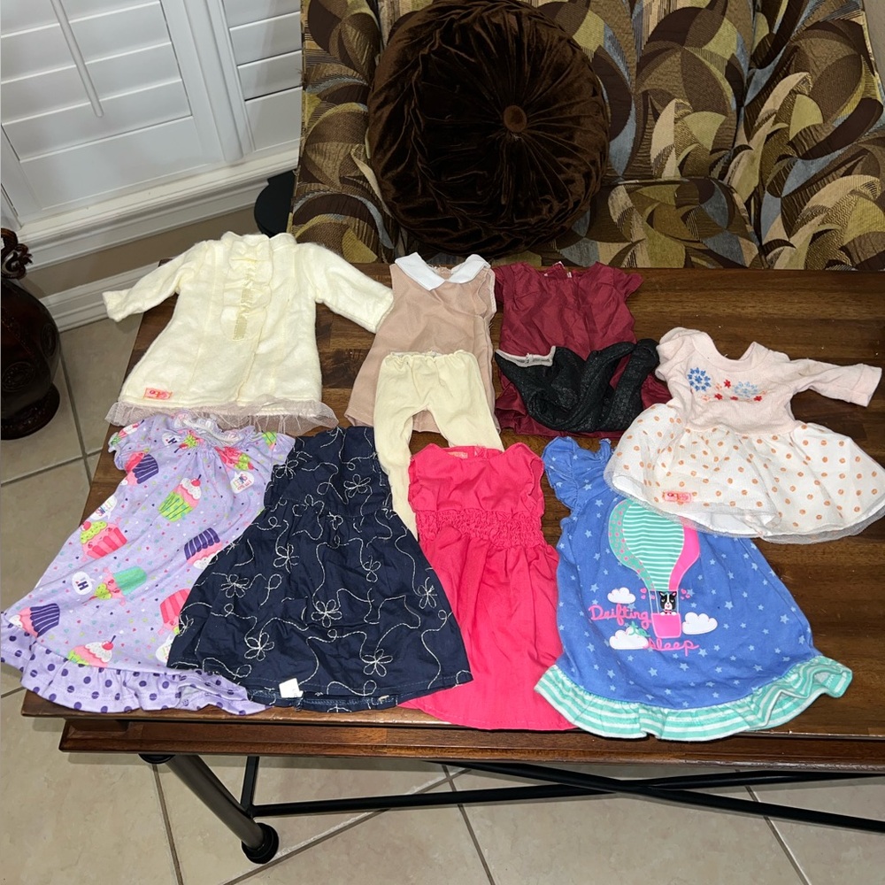 18" Doll clothing Lot not American‎ Girl Doll Brand